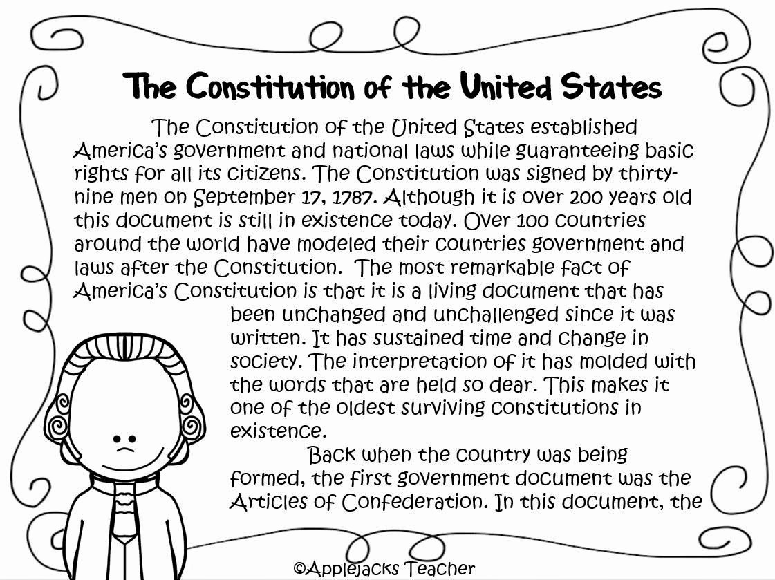 50 The Us Constitution Worksheet Chessmuseum Template Library