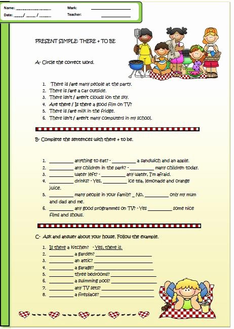 There is there are Worksheet Awesome there is there are Elementary Worksheet