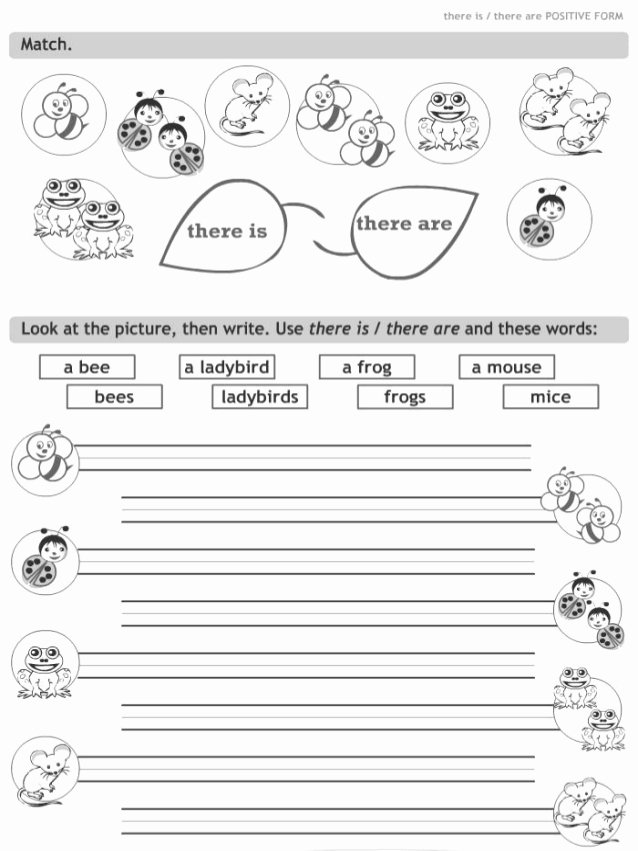 There is there are Worksheet Lovely there S there are Worksheet