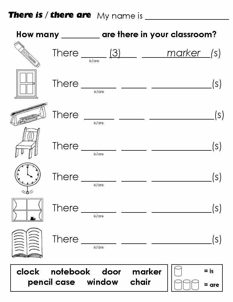 There is there are Worksheet Unique Howmanyclassroom 816×1056 Angielski
