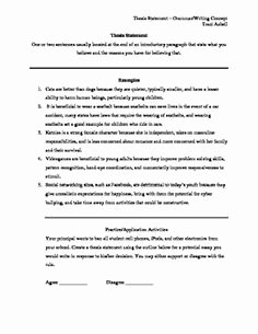 Thesis Statement Practice Worksheet Luxury Renaissance Scavenger Hunt and Answer Key Wh