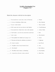 To Kill A Mockingbird Worksheet Inspirational to Kill A Mockingbird Worksheet Download Printable Pdf