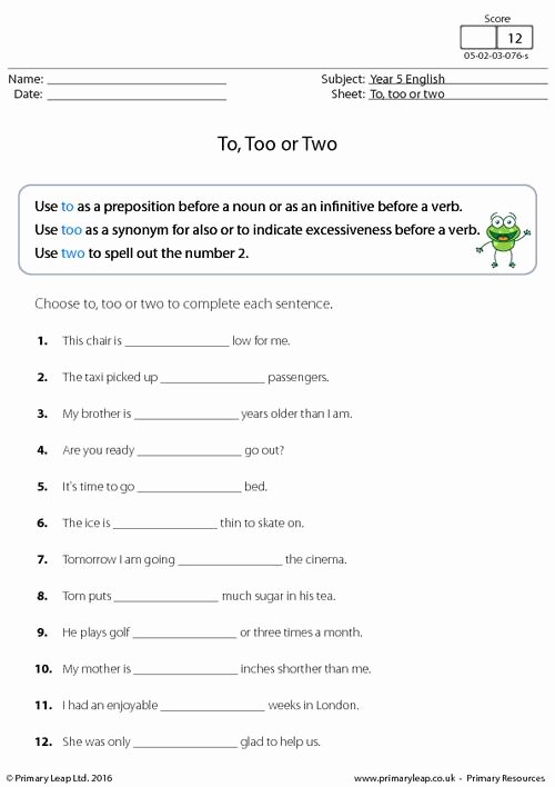 to-too-two-worksheet