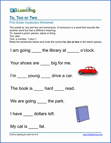 To too Two Worksheet Beautiful the 10 Most Mon Grammar Mistakes Students Make