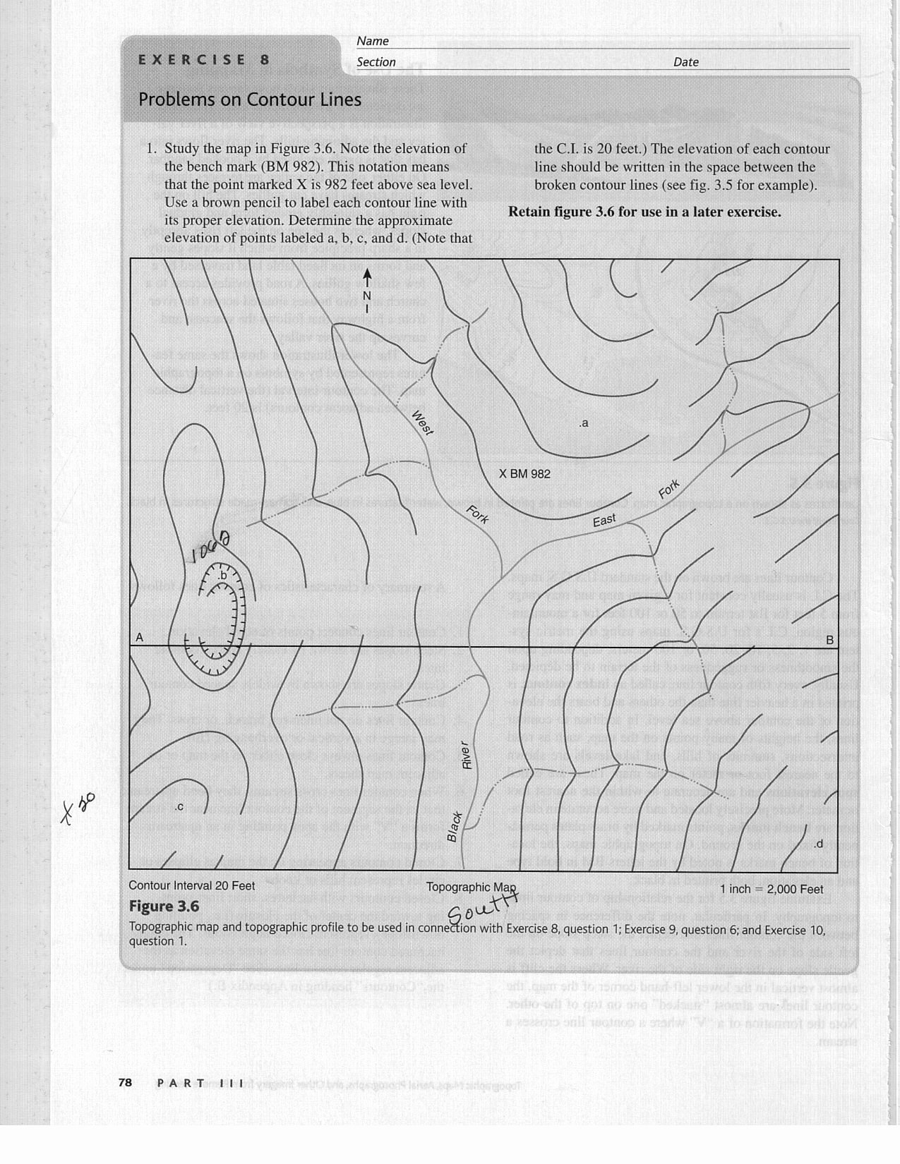 Topographic Map Reading Worksheet Inspirational Can You Help with This assignment It is Due Sunday 12 Am