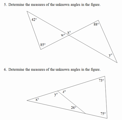 Triangle Angle Sum Worksheet Answers Fresh Triangle Interior Angles Worksheet Pdf and Answer Key
