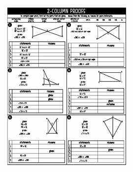 Triangle Congruence Practice Worksheet Beautiful Congruent Triangles Practice and Proofs Geometry