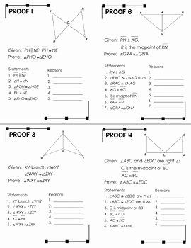 Triangle Congruence Practice Worksheet Inspirational Triangle Congruence Proofs Foldable Practice Booklet