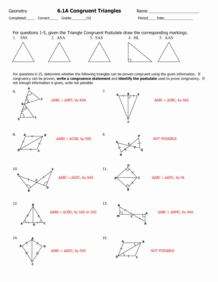 Triangle Congruence Proofs Worksheet Inspirational Triangle Congruence Proofs Worksheet