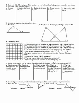 Triangle Congruence Worksheet Answer Key Elegant Triangle Congruence Worksheet Fall 2010 with by Peter