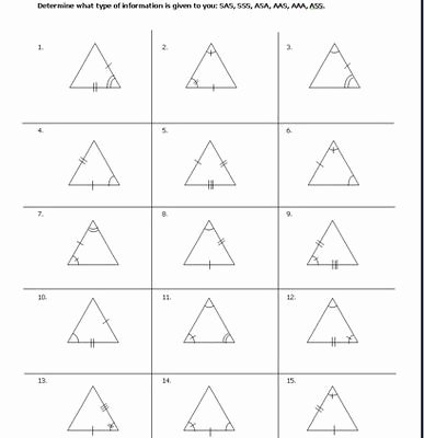 Triangle Congruence Worksheet Pdf New Proving Triangles Congruent Worksheet Anything that