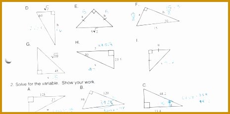 Trigonometric Ratios Worksheet Answers Beautiful 4 Worksheet Trigonometric Ratios sohcahtoa Answers