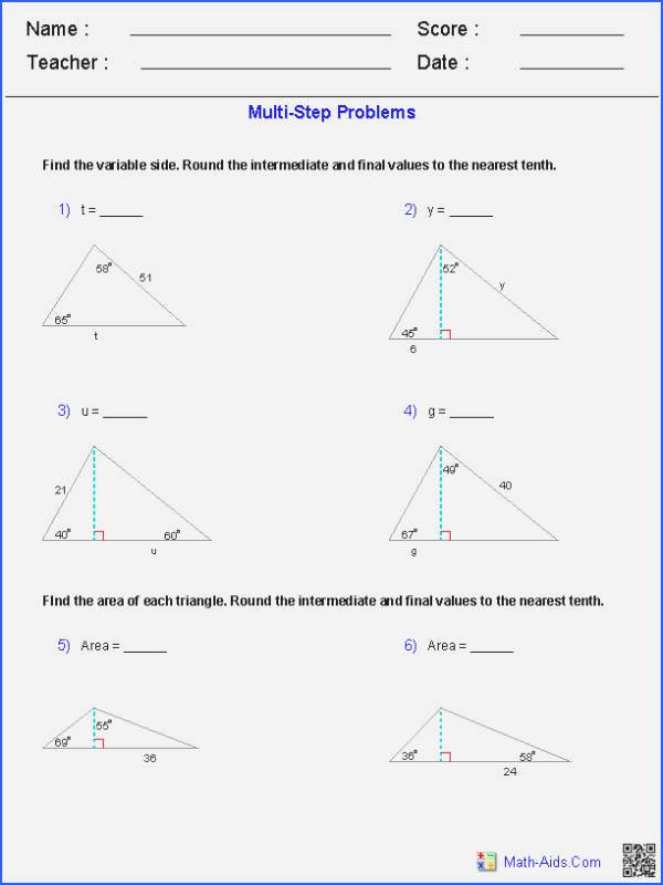 Trigonometric Ratios Worksheet Answers Best Of Trigonometric Ratios Worksheet Answers