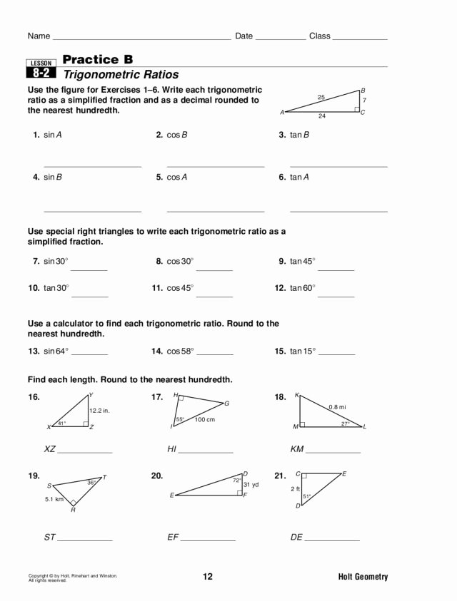 Trigonometric Ratios Worksheet Answers Fresh Line Homework Math Careerplus Web Fc2