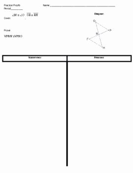 Two Column Proof Worksheet New Geometry Triangle Proofs Sas Sss Hl asa Aas Cpctc 4
