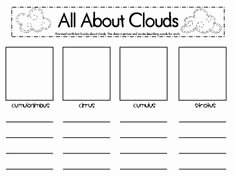 Types Of Clouds Worksheet Luxury 15 Best Of Cloud Classification Worksheets