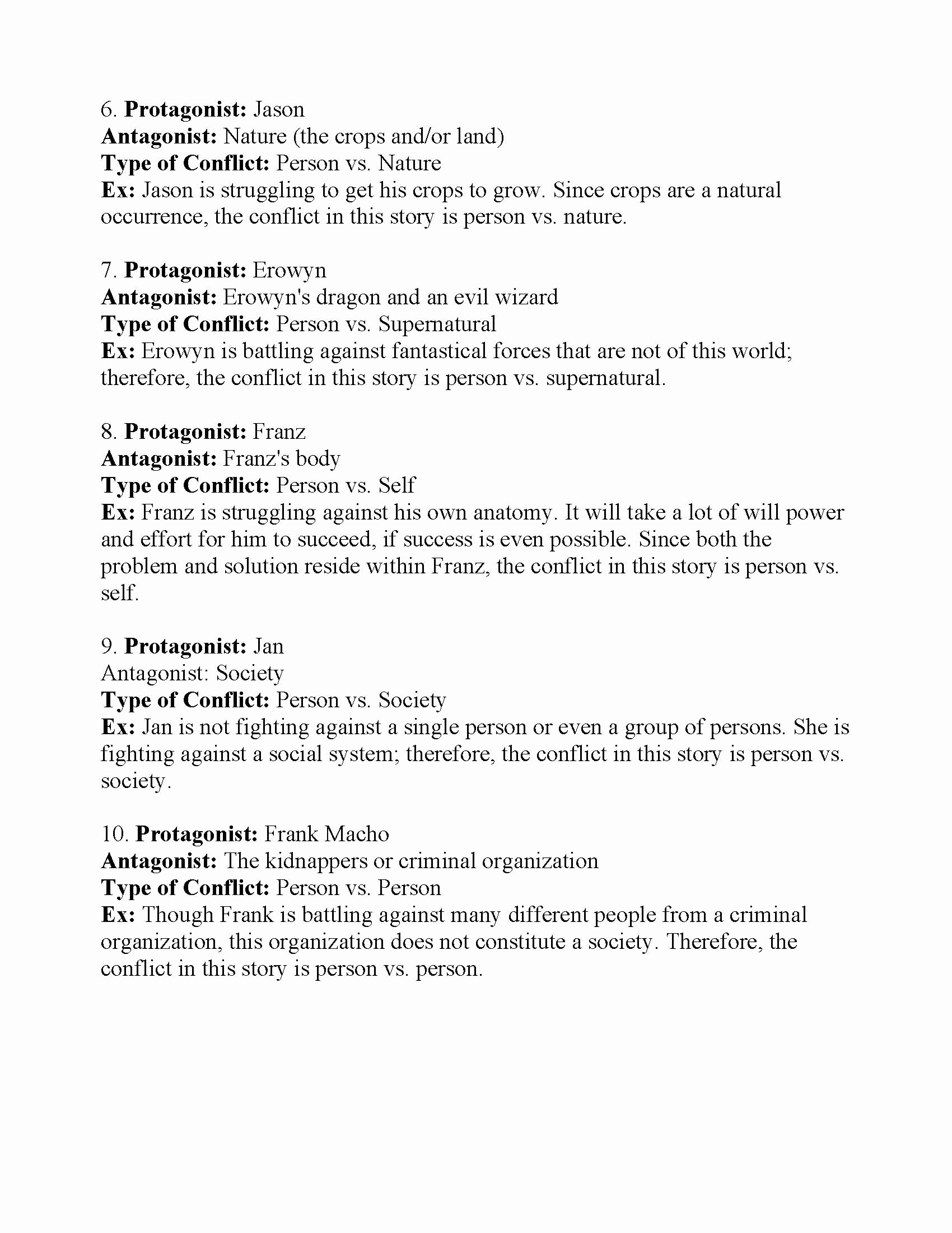 Types Of Conflict Worksheet Elegant What are the Different Kinds Of Conflict 3 Types Of