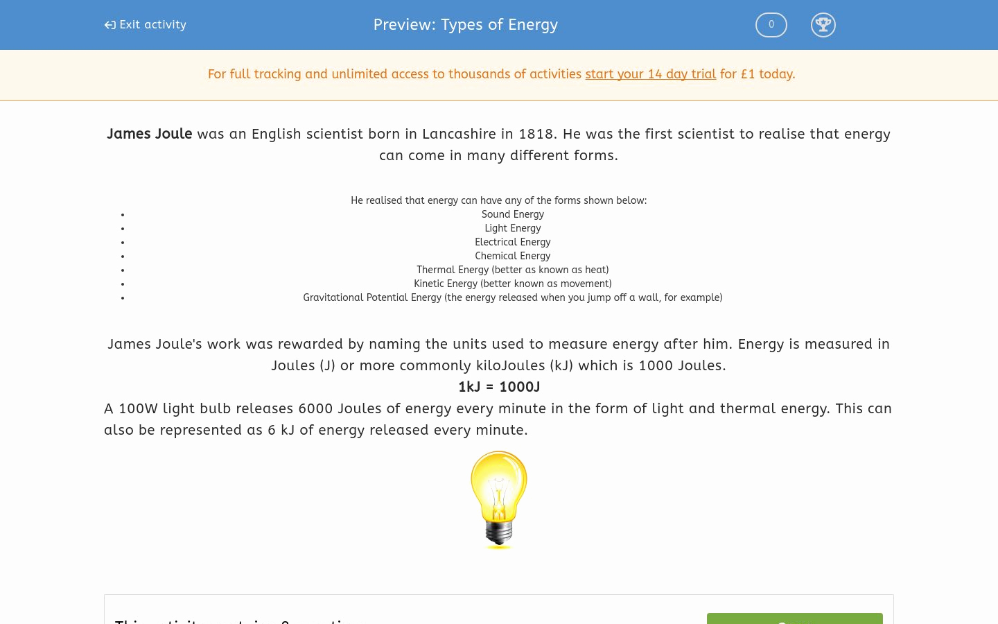 Types Of Energy Worksheet New Types Of Energy Worksheet Edplace