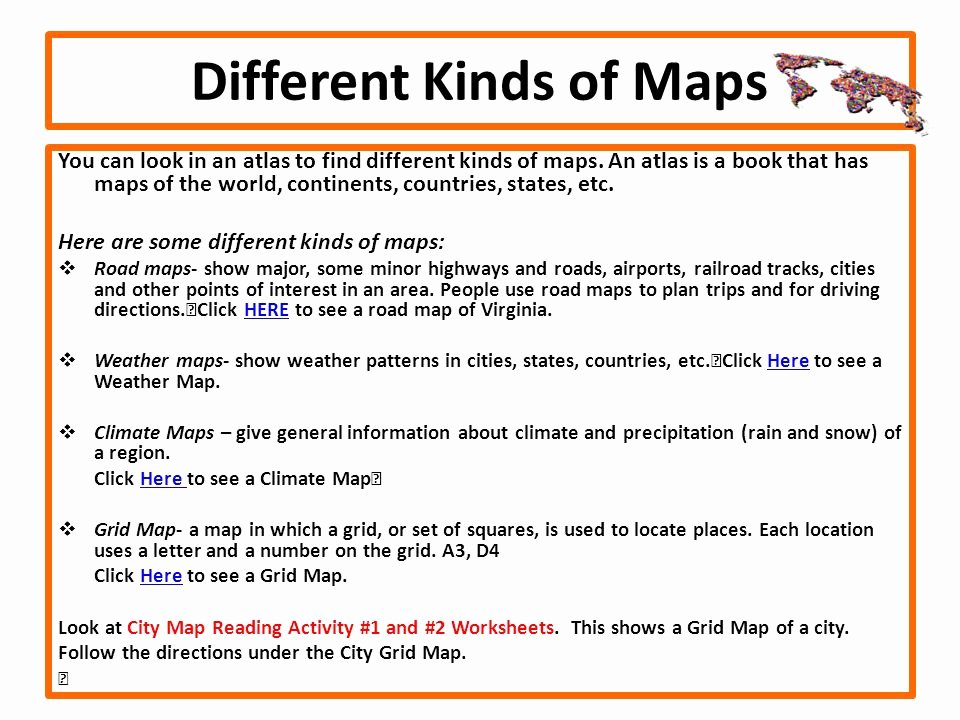 Types Of Maps Worksheet Awesome Types Maps Worksheet the Best Worksheets Image
