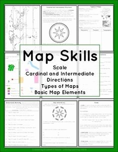 Types Of Maps Worksheet Elegant Using A Map Scale Worksheets Lesson Plans