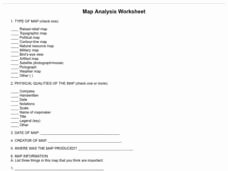 Types Of Maps Worksheet Inspirational Types Of Maps Lesson Plans &amp; Worksheets