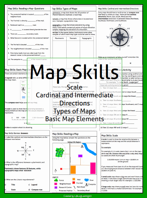 Types Of Maps Worksheet New Pin by Lisa Watkins On Worksheets