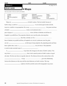 Types Of Maps Worksheet New Types Of Maps Lesson Plans &amp; Worksheets