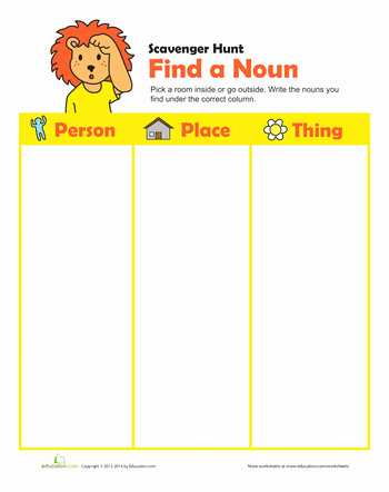 Types Of Nouns Worksheet Awesome Noun Search for My Girls