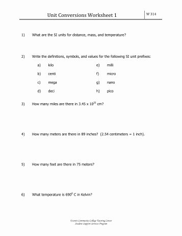 Unit Conversion Word Problems Worksheet Beautiful Algebra 1 Unit Conversion Homework