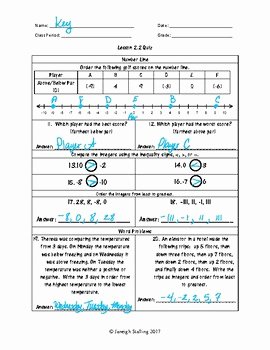 Unit Rate Worksheet 6th Grade Awesome Unit 2 ordering Rational Numbers Worksheets 6th Grade
