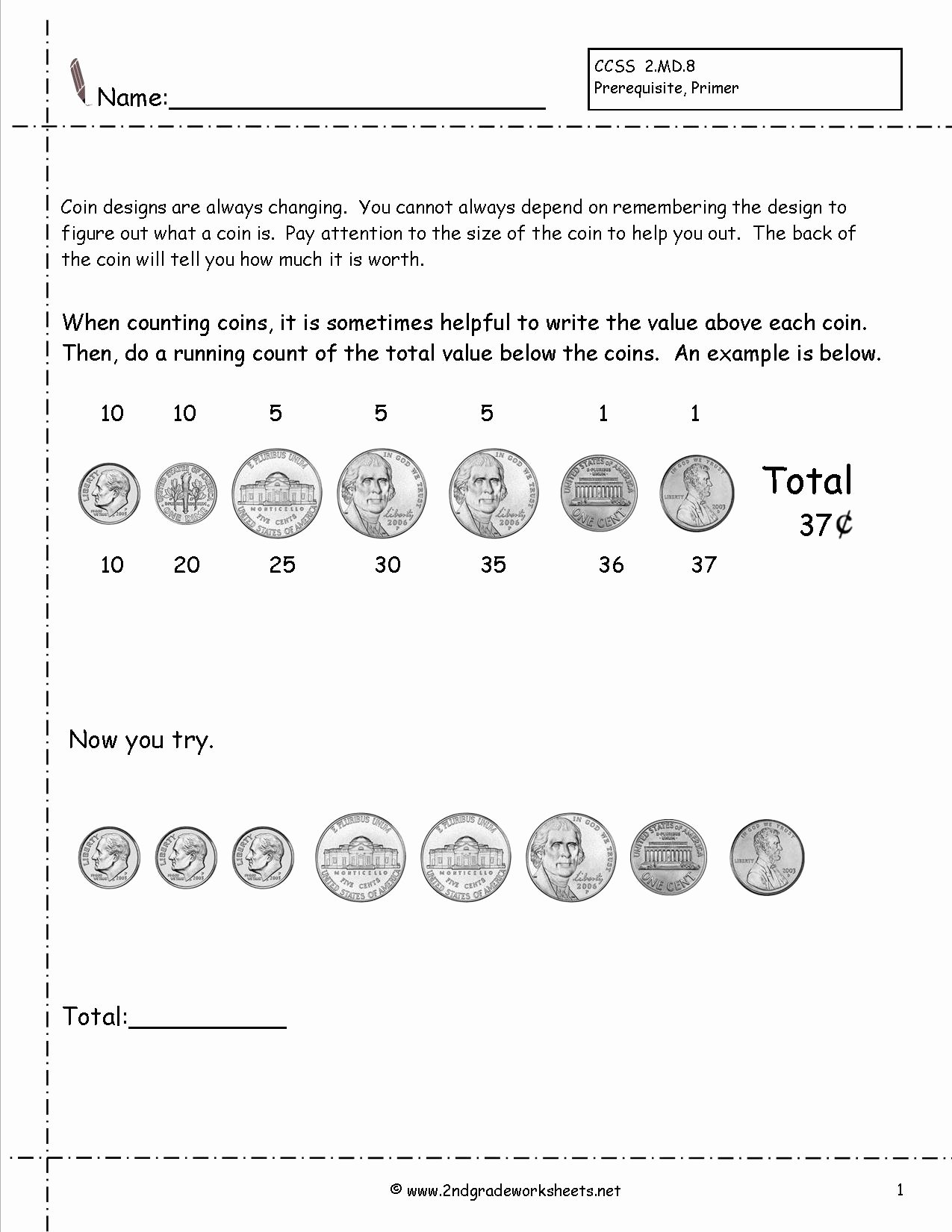 Values Of Coins Worksheet Awesome Counting Coins and Money Worksheets and Printouts