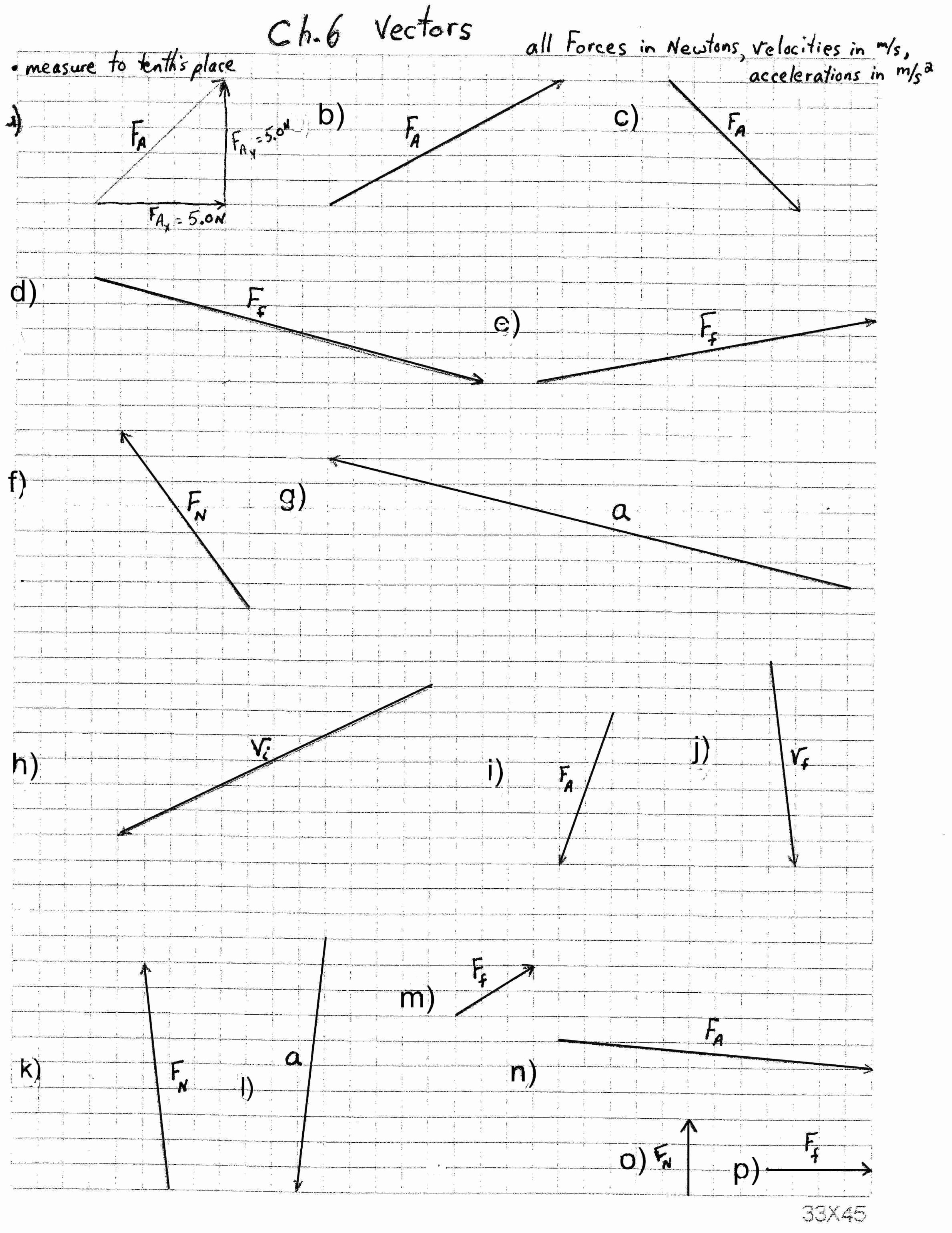 Vectors Worksheet with Answers Elegant Physics Vector Worksheet Answer Key No 2