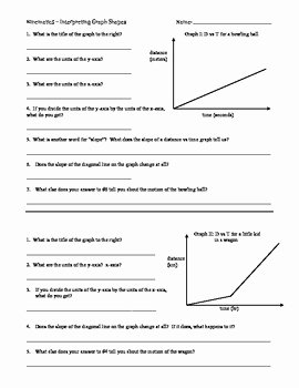 Velocity Time Graph Worksheet Answers New Graphing Interpreting Distance Vs Time Graphs by Alex