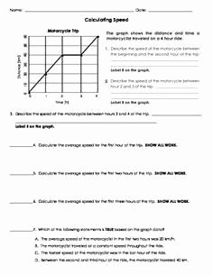 Velocity Time Graph Worksheet Answers New Velocity and Acceleration Worksheet Answer Key