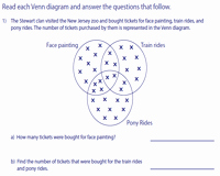 Venn Diagram Word Problems Worksheet Elegant Venn Diagram Word Problems Worksheets Three Sets