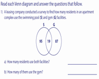 Venn Diagram Word Problems Worksheet Elegant Venn Diagram Word Problems Worksheets Two Sets