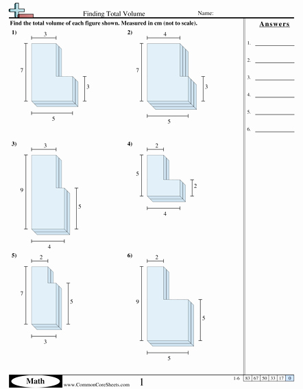 Volume Of Composite Figures Worksheet Unique Volume Worksheets