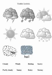 Weather Map Symbols Worksheet Lovely Weather forecast Esl Worksheet by Lango