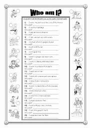 Who Am I Worksheet Lovely who Am I Jobs and Occupations Esl Worksheet by Little
