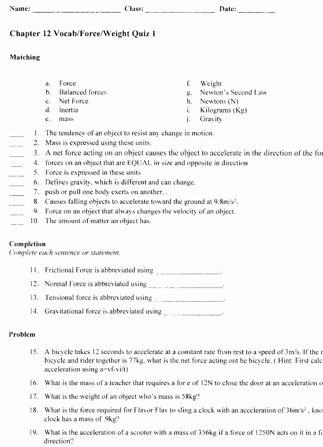 Work Power Energy Worksheet Awesome Work Energy and Power Worksheet Answers Physics Classroom