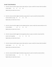 Worksheet Periodic Trends Answers Best Of Periodic Trends Worksheet Answers 1 Honors Chemistry