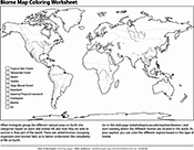 World Biome Map Coloring Worksheet Fresh Biology Coloring Pages &amp; Worksheets
