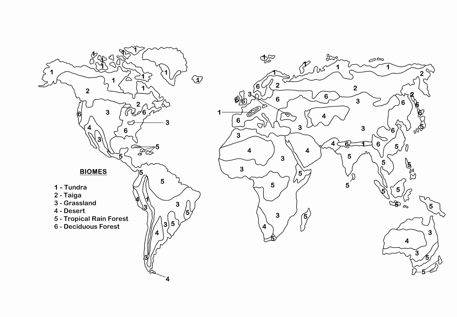 World Biome Map Coloring Worksheet Inspirational Worksheetplace Biomes