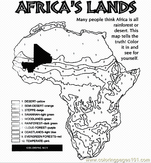 World Biome Map Coloring Worksheet New Here S A Coloring Page On the Biomes Found In Africa Not