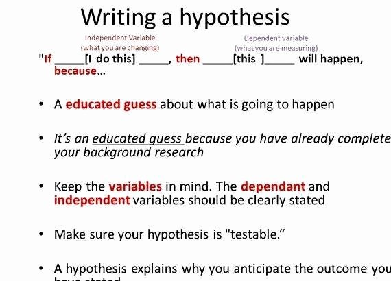 Writing A Hypothesis Worksheet Lovely Writing if then Hypothesis Worksheets