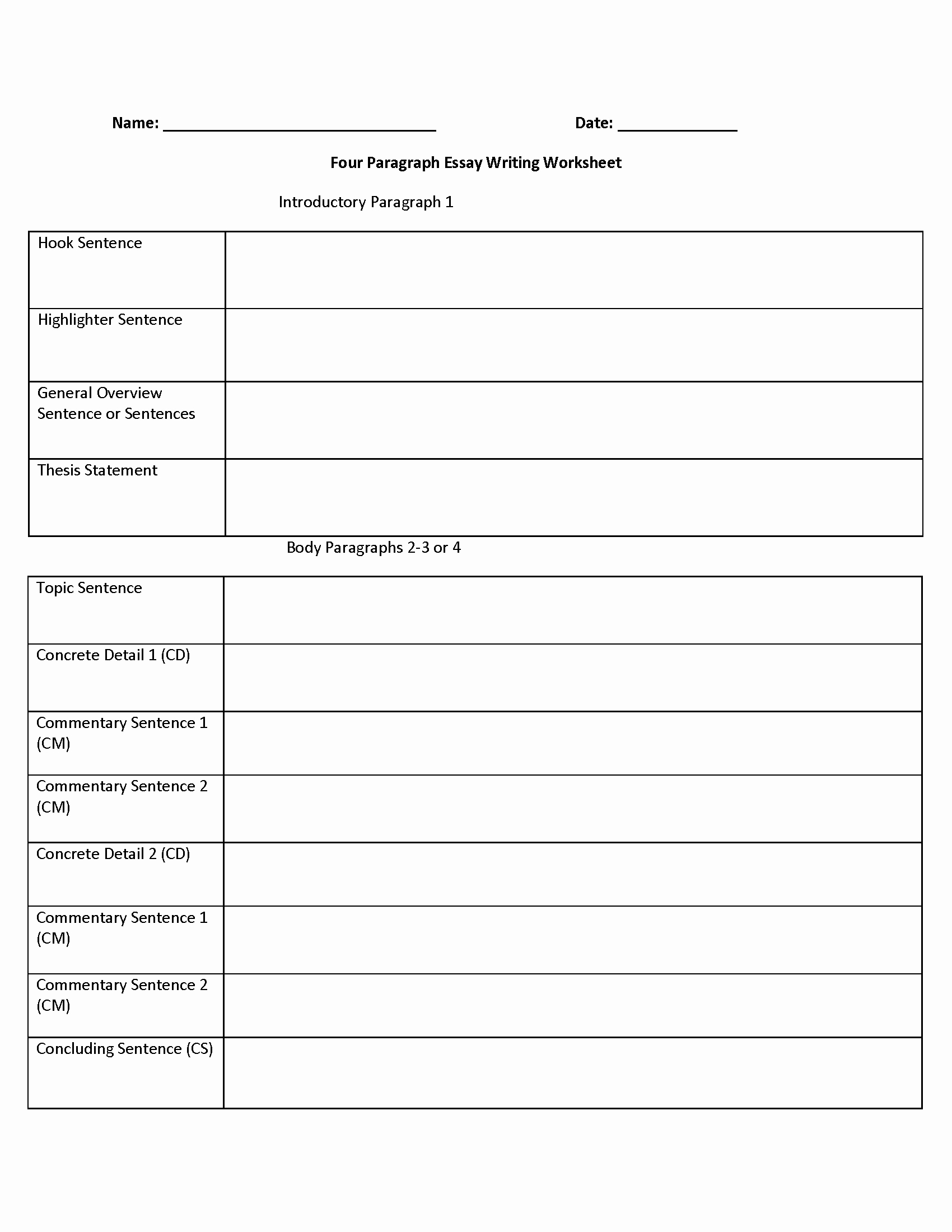 Writing A Paragraph Worksheet Lovely Englishlinx