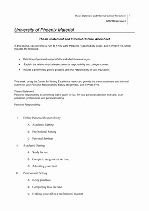 Writing A thesis Statement Worksheet Unique Sample thesis for It Students Sample thesis Proposals