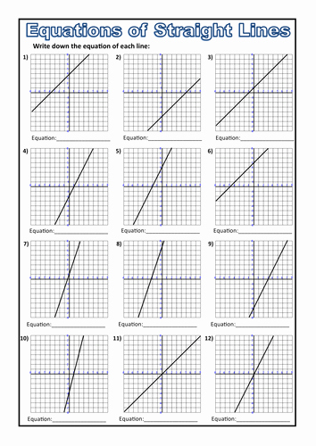 50 Writing Equations From Graphs Worksheet Chessmuseum Template Library