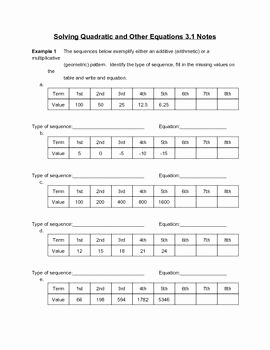 Writing Equations From Graphs Worksheet Best Of solving Quadratics Lesson 1 Of 10