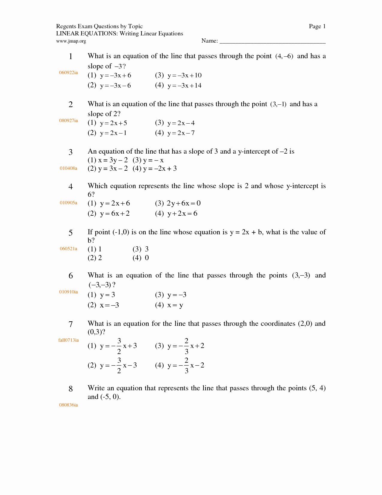 Writing Equations From Tables Worksheet Luxury Worksheet Writing Linear Equations Worksheet Grass Fedjp